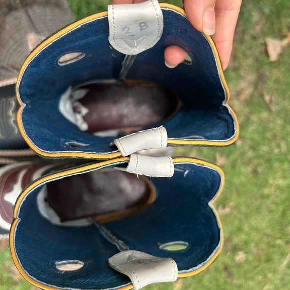 Western Cowboy Mens Boots full grain hide leather square tipSz-28 (US 9.5) locBB - Picture 6 of 10